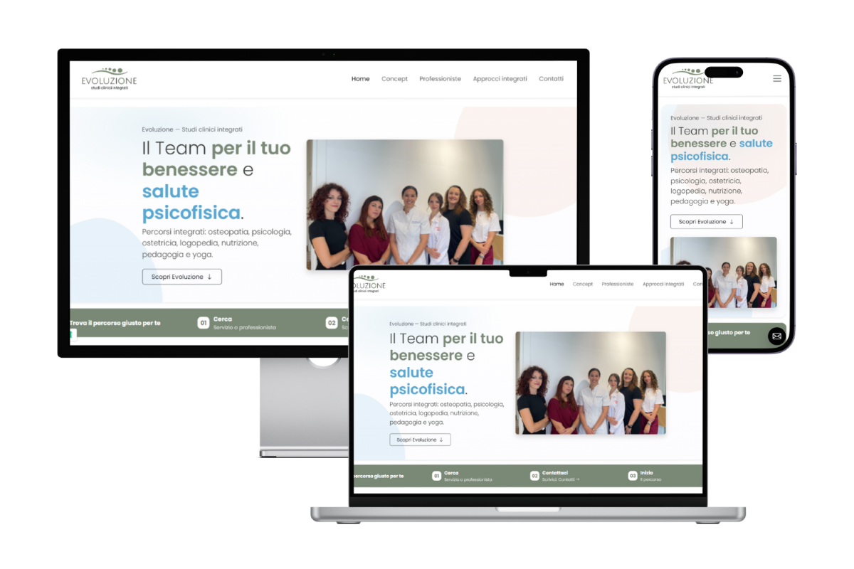 Anteprima sito Studio Evoluzione